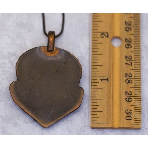 18 inch, Vintage Gothic Copper Arrowhead Symbol Necklace - CA1 - Picture 3 of 3